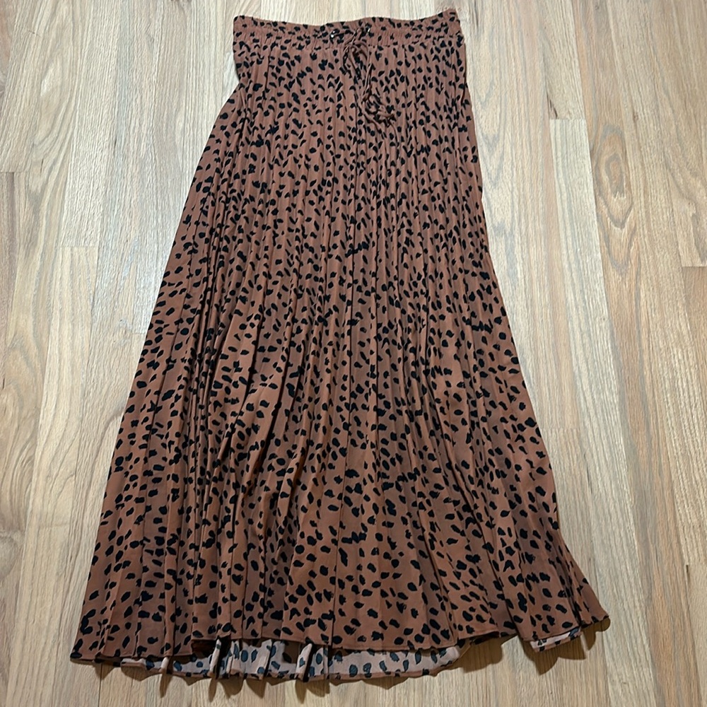 JODIFL pleated maxi skirt